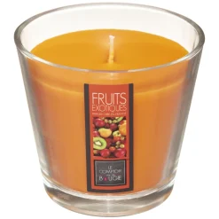 maxibazar Bougie Parfumee Verre Exotique Nina 190G- Bougies Parfumees Nina