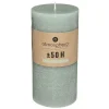 Atmosphera Bougie Ronde Rustic Eucalyptus 6.8X14Cm- Bougies Non Parfumees Rustiques