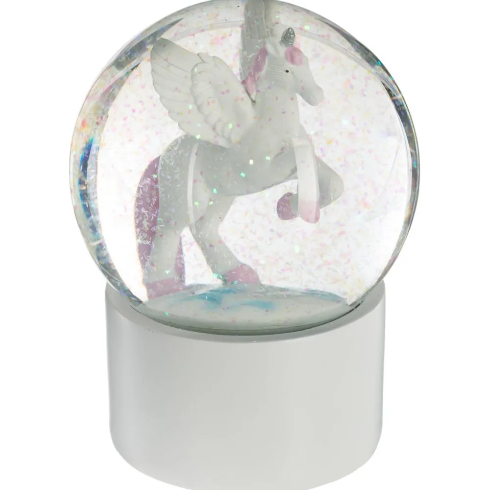 Atmosphera Boule A Neige Licorne D.10Cm- Objets De Decoration Pour Enfant