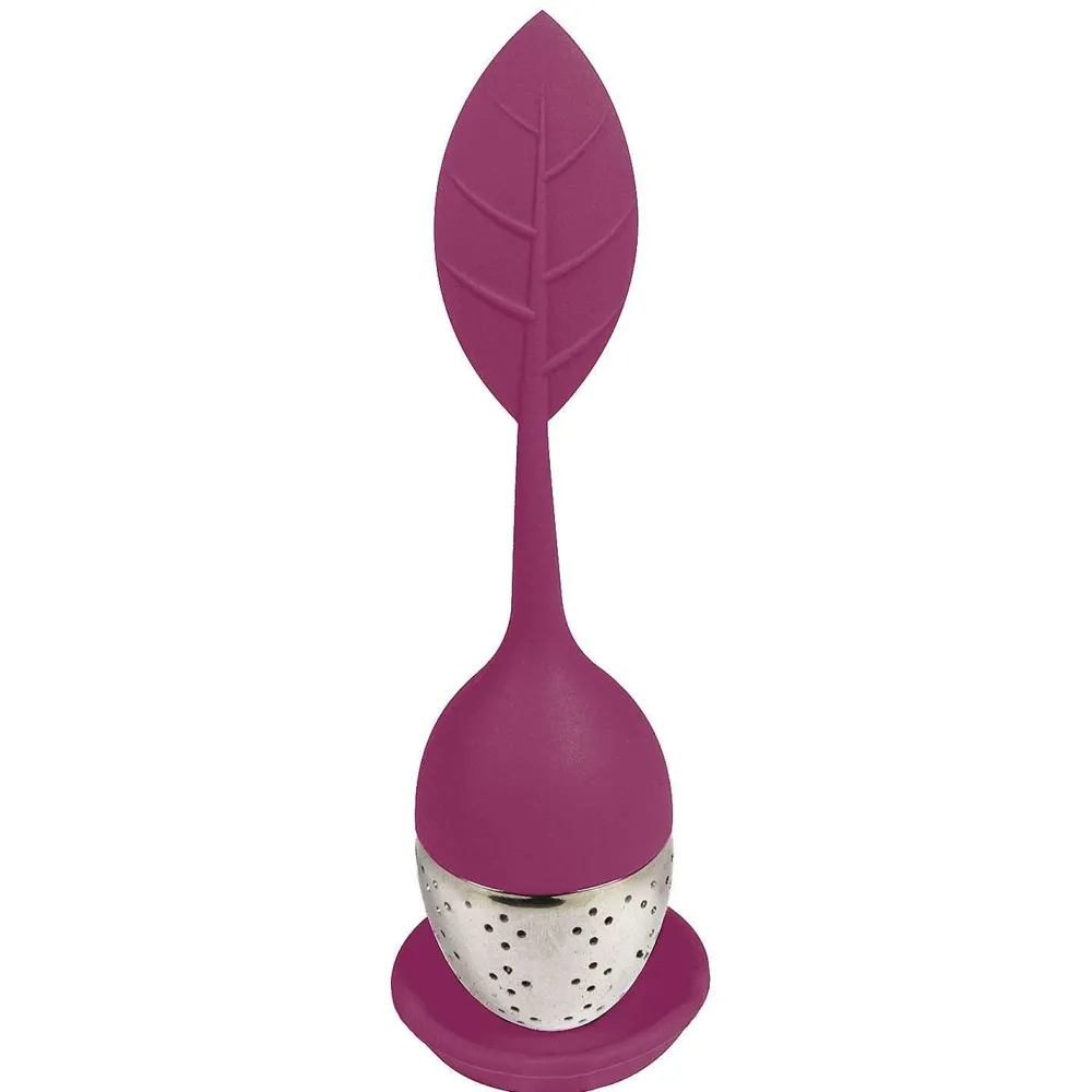 Petit-Déjeuner|* Boule A The Acier Inoxydable Feuille Silicone