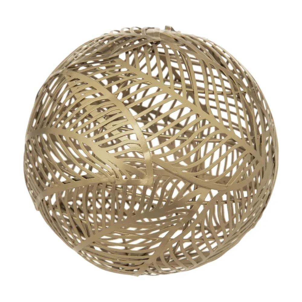 maxibazar Boule Metal Tatiana D.15Cm- Objets Et Accessoires Deco