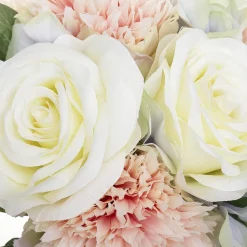 Atmosphera Bouquet Compose Oeillets H.26Cm- Bouquets