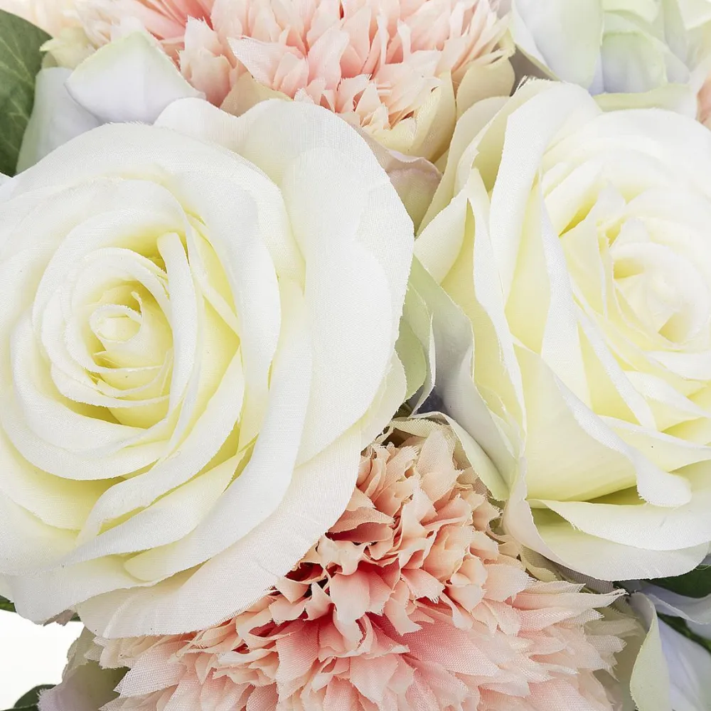 Atmosphera Bouquet Compose Oeillets H.26Cm- Bouquets