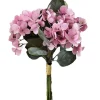 maxibazar Bouquet Hortensias Et Feuillage H.35Cm- Bouquets