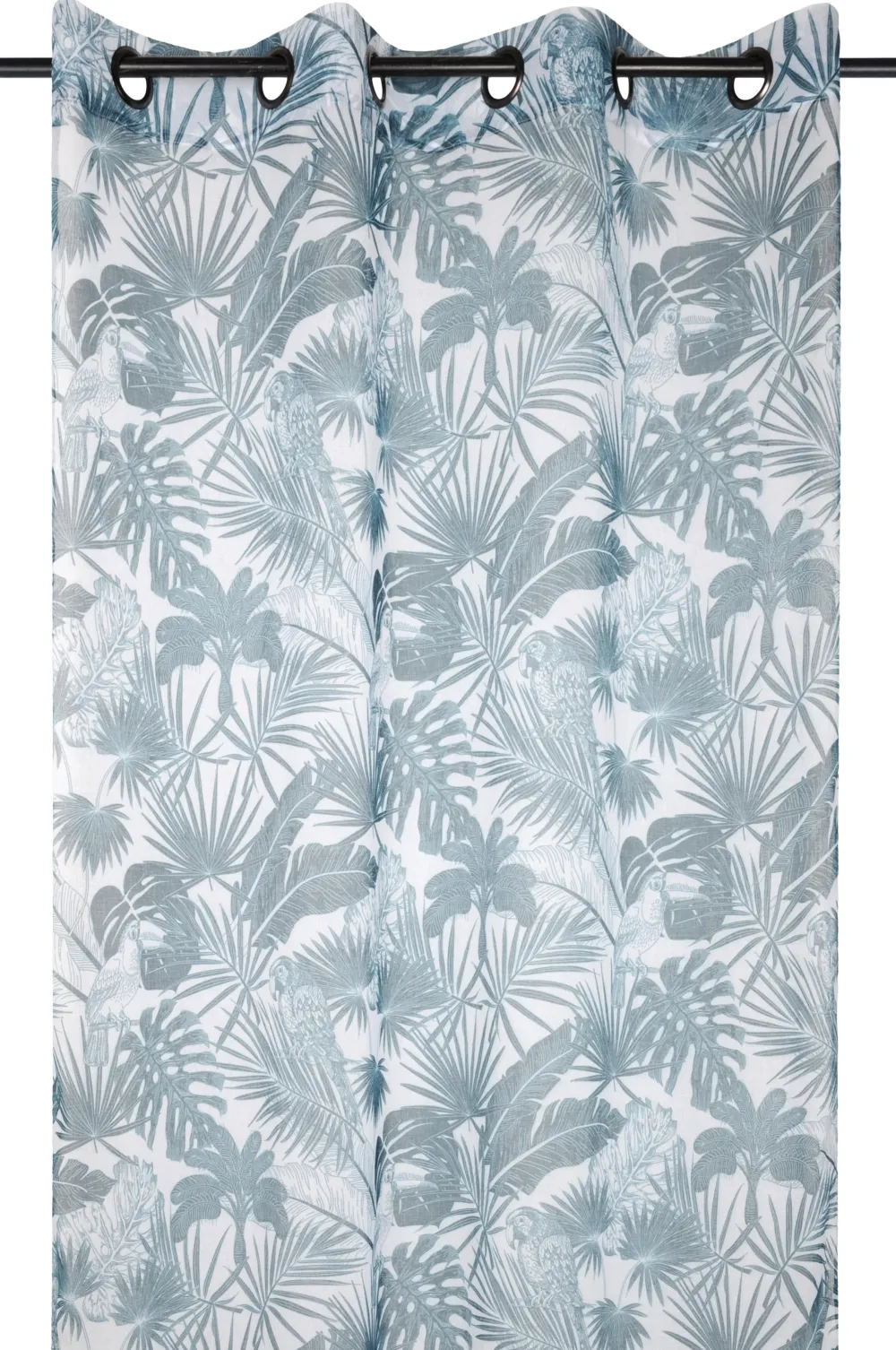 maxibazar Brasil Voile 135X260 Petrole- Voilages