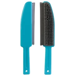 Bazar Malin|* Brosse De Nettoyage Avec Raclette Caoutchouc