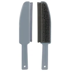 Bazar Malin|* Brosse De Nettoyage Avec Raclette Caoutchouc