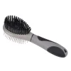 Hygiene Animale|* Brosse Double Face Gris Noir