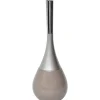 Accessoires Wc|* Brosse Wc Gres Forme Goutte D Eau Taupe