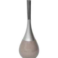 Accessoires Wc|* Brosse Wc Gres Forme Goutte D Eau Taupe