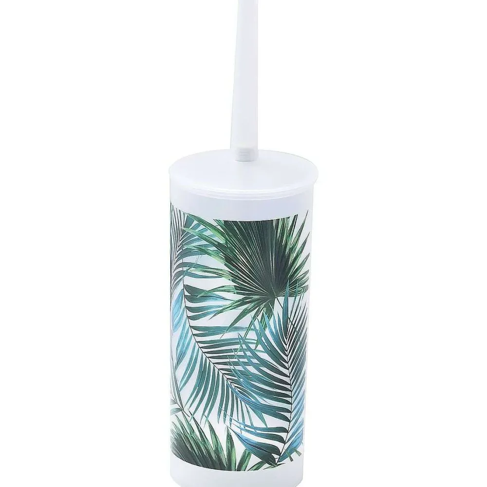 Accessoires Wc|* Brosse Wc Imprimee Tropicale