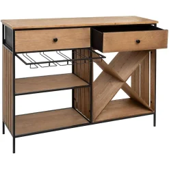 Atmosphera Buffets Et Meubles Bar></noscript>Buffet Porte Bouteille Bakos D.118X32X94Cm