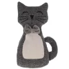 maxibazar Butee De Porte Forme Chat Noir Blanc- Boudins De Porte
