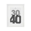 Atmosphera Cadre Photo Blanc Eva 30X40Cm- Cadres Photos