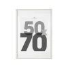 Atmosphera Cadre Photo Blanc Eva 50X70Cm- Cadres Photos