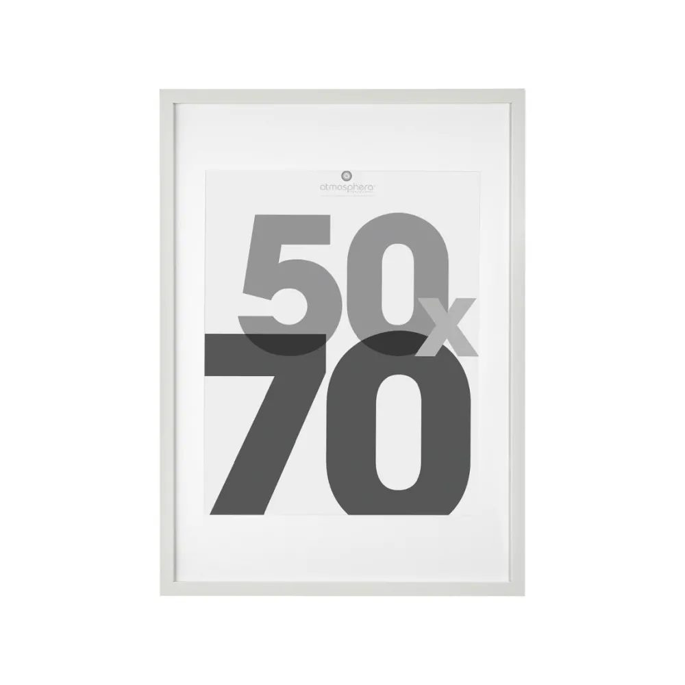 Atmosphera Cadre Photo Blanc Eva 50X70Cm- Cadres Photos