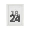 Atmosphera Cadre Photo Blanc Eva 18X24Cm- Cadres Photos