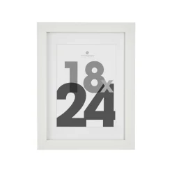 Atmosphera Cadre Photo Blanc Eva 18X24Cm- Cadres Photos