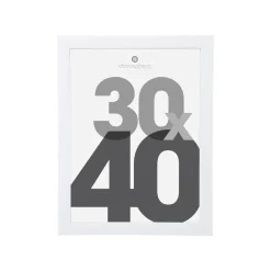 Atmosphera Cadre Photo Blanc Lise 30X40Cm- Cadres Photos