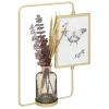 maxibazar Cadre Photo Metal Cristina D.10X15Cm- Objets Decoratifs Muraux