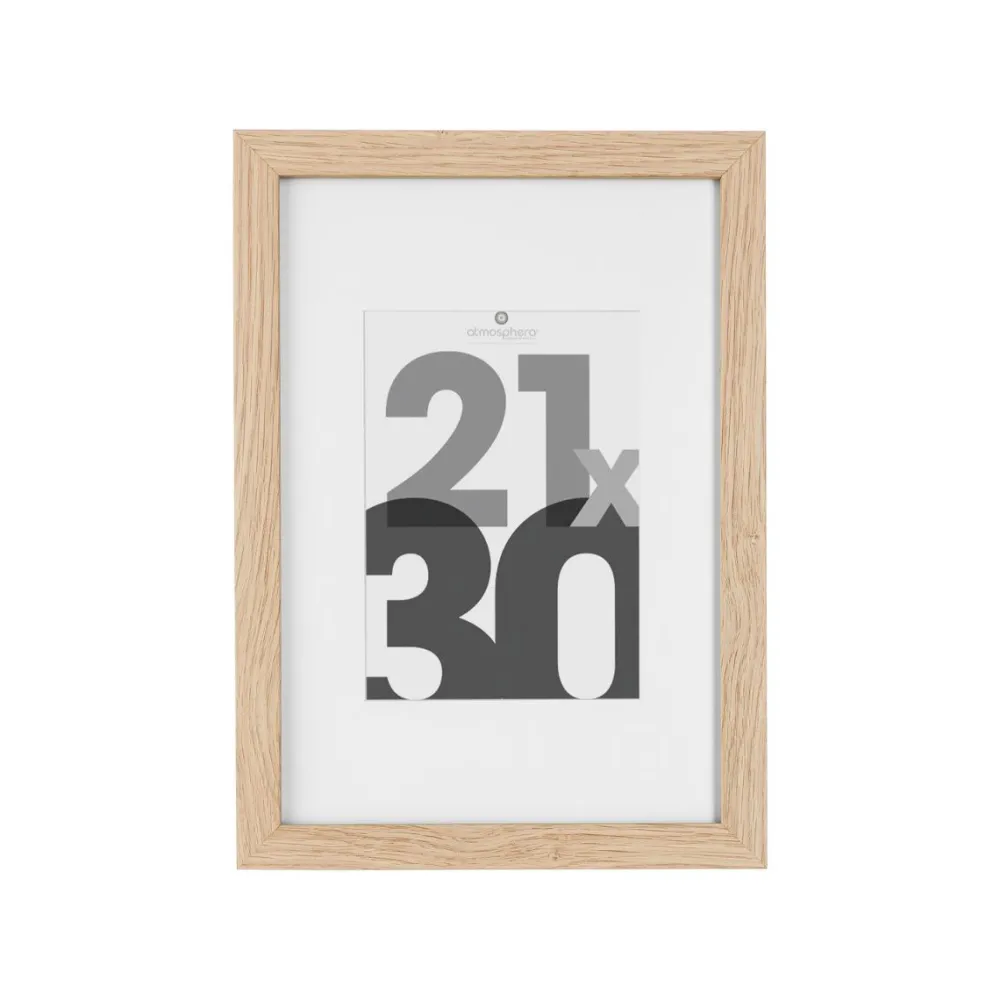 Atmosphera Cadre Photo Naturel Eva 21X30Cm- Cadres Photos