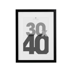 Atmosphera Cadre Photo Noir Eva 30X40Cm- Cadres Photos