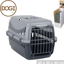 Couchage Et Transport|* Cage De Transport Gipsy Gris Clair Et Anthracite Dogi