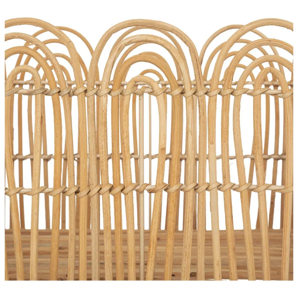 maxibazar Caisse Cagette Lour Naturel D.31X24X19 Cm- Objets De Decoration