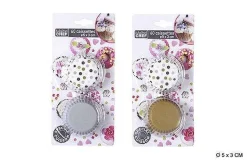 Pâtisserie|* Caissette Imprimee D.5X3Cm X60Pcs