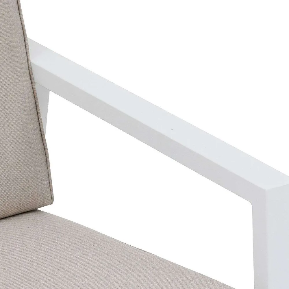 * Salons De Jardin>Canapé Pavane Blanc 2 Places