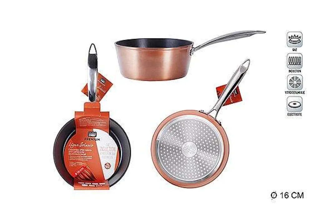 Cuisson|* Casserole Alu Forge 16Cm Cuivre