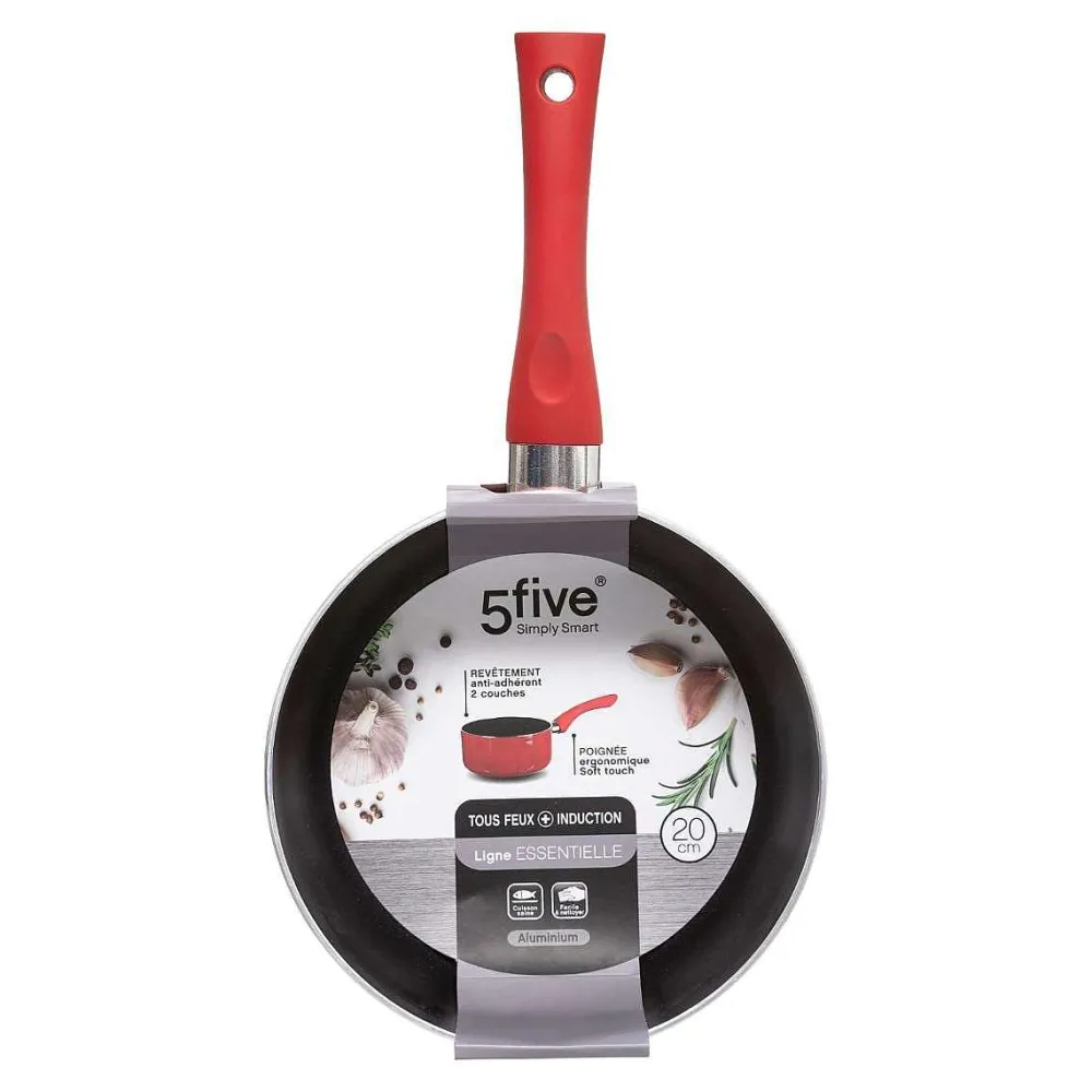 Cuisson|Five Casserole 20Cm Aluminium Induction Essentielle