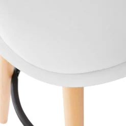 Atmosphera Tabourets De Bar>Chaise Bar Maxon Blanc