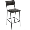 Atmosphera Tabourets De Bar>Chaise Bar Noir Dario H.103Cm