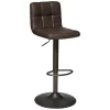 Atmosphera Tabourets De Bar>Chaise De Bar Ajustable Delek Tonka Vintage