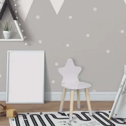 * Fauteuil Enfant></noscript>Chaise Etoile Blanc