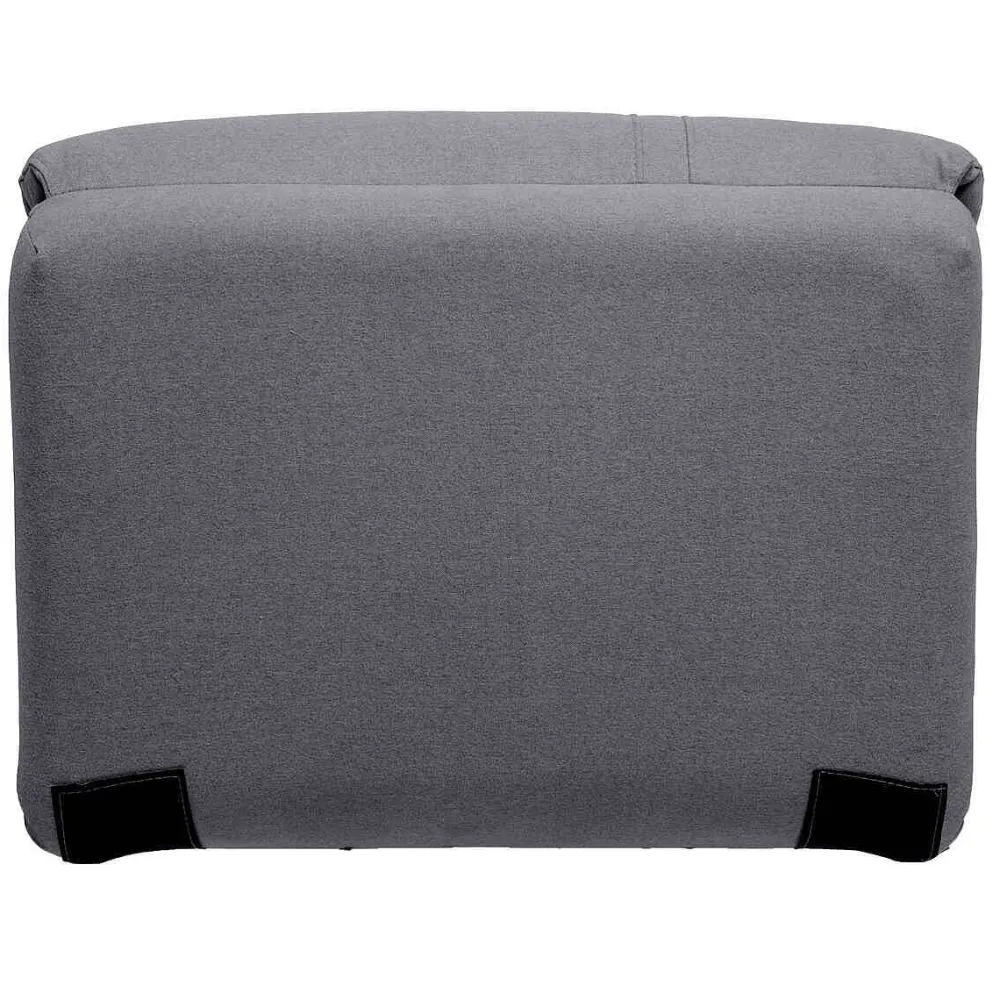Atmosphera Canapés Convertibles>Chauffeuse 1 Place Gris Fonce Marza