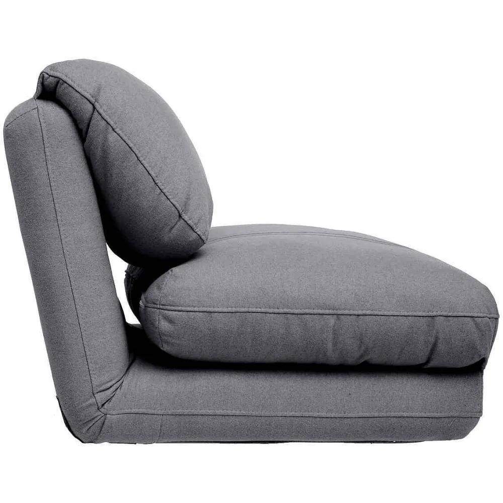 Atmosphera Canapés Convertibles>Chauffeuse 1 Place Gris Fonce Marza