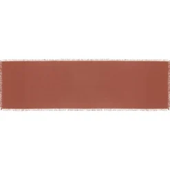 maxibazar Chemin De Table Maha Terracotta 38X140Cm- Sets De Table Et Chemins De Table