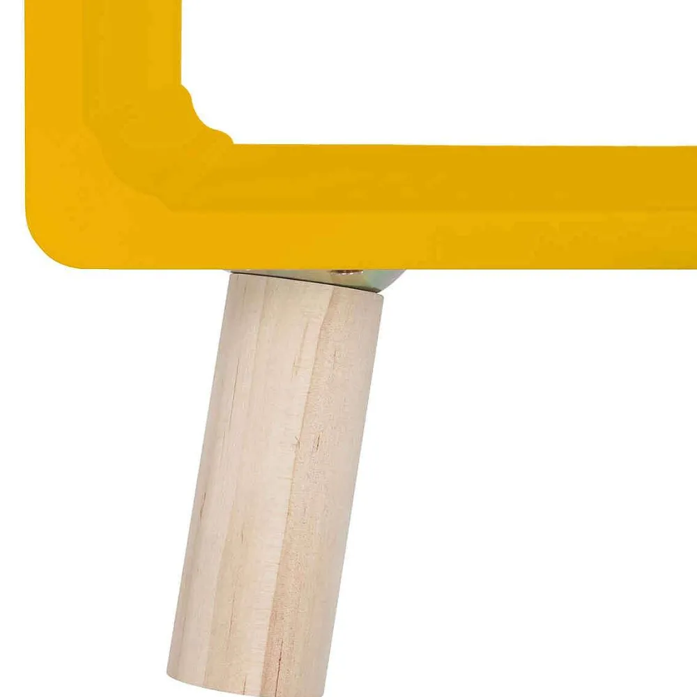 Atmosphera Tables De Chevet>Chevet Break Moutarde X2 D.30X40Cm Et 35X45Cm