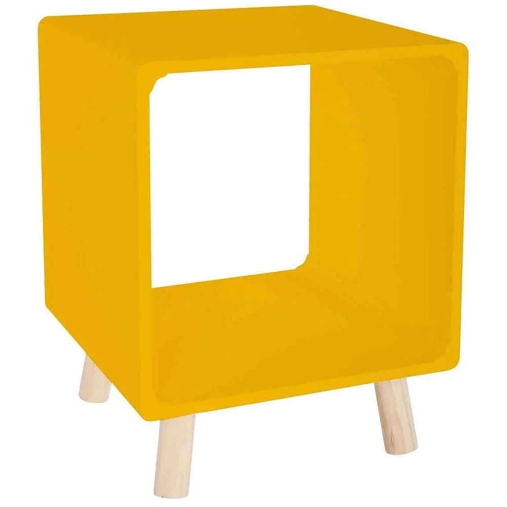 Atmosphera Tables De Chevet>Chevet Break Moutarde X2 D.30X40Cm Et 35X45Cm