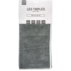 Menage|Five Chiffon Microfibre 40X40Cm X3 Pièces