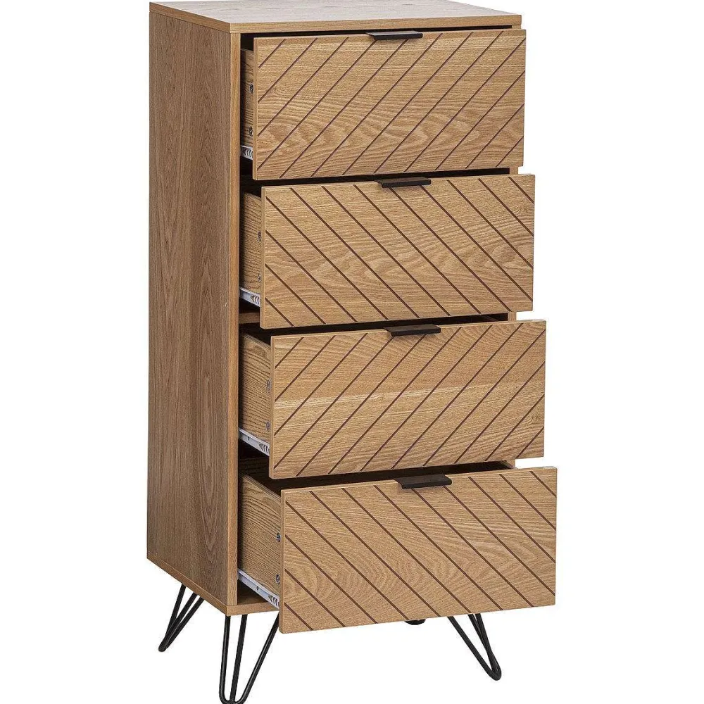 * Chiffonniers>Chiffonnier 4 Tiroirs Naomi