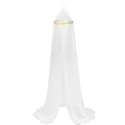 Atmosphera Ciel De Lit Bordure Doree- Voilage Et Rideau Enfant