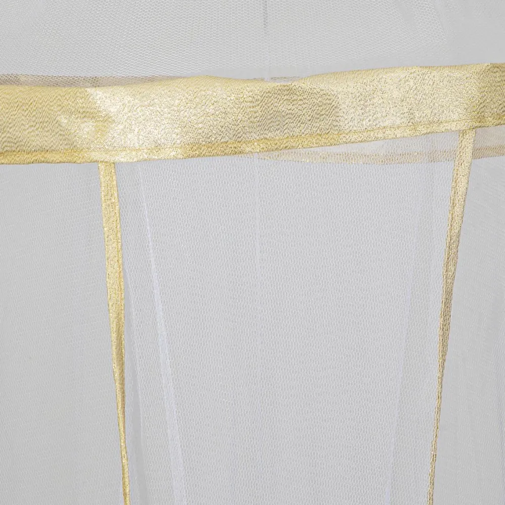 Atmosphera Ciel De Lit Bordure Doree- Voilage Et Rideau Enfant