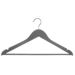 Organisation Du Dressing|Five Cintre Bois X5 Gris