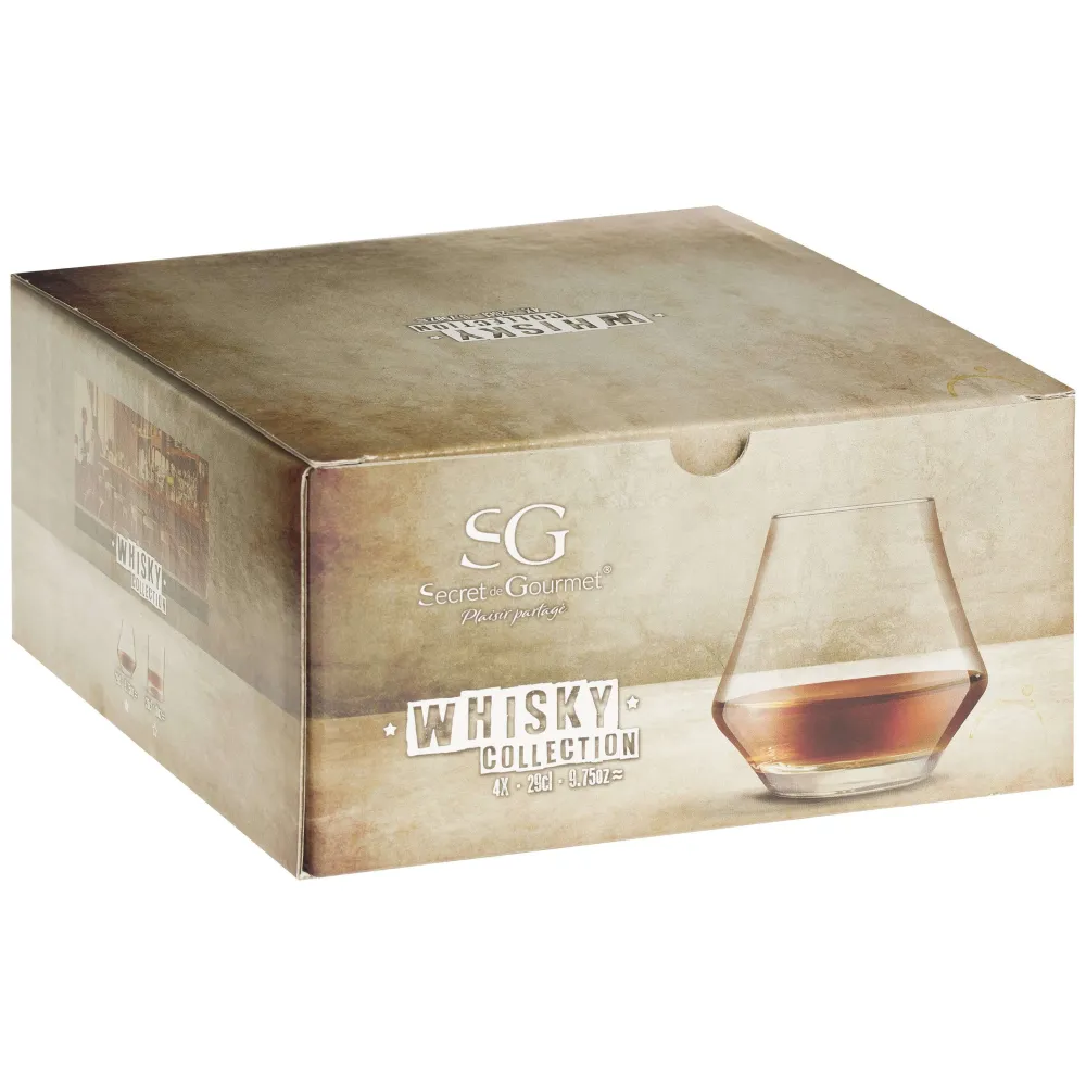 Verres|Secret de Gourmet Coffret 4 Gobelet Bas Arome 29Cl