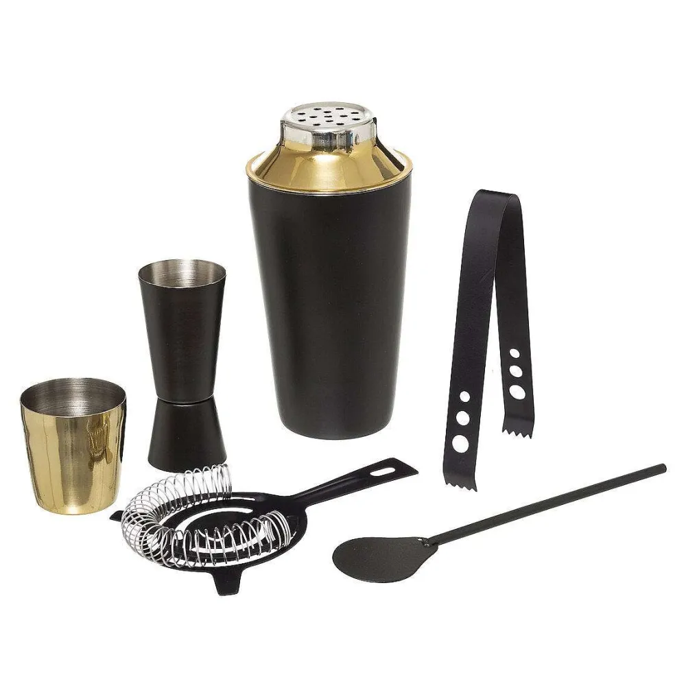 Cocktails Et Boissons|Secret de Gourmet Coffret Cocktail Petit Salon 5 Pièces