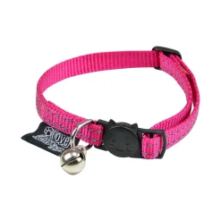 Couchage Et Transport|* Collier Anti Etranglement 20 A 28Cm Reflechissant Rose