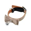 Couchage Et Transport|* Collier Anti Etranglement Noeud 20 A 27Cm Tweed Naturel
